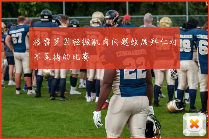 格雷罗因轻微肌肉问题缺席拜仁对不莱梅的比赛